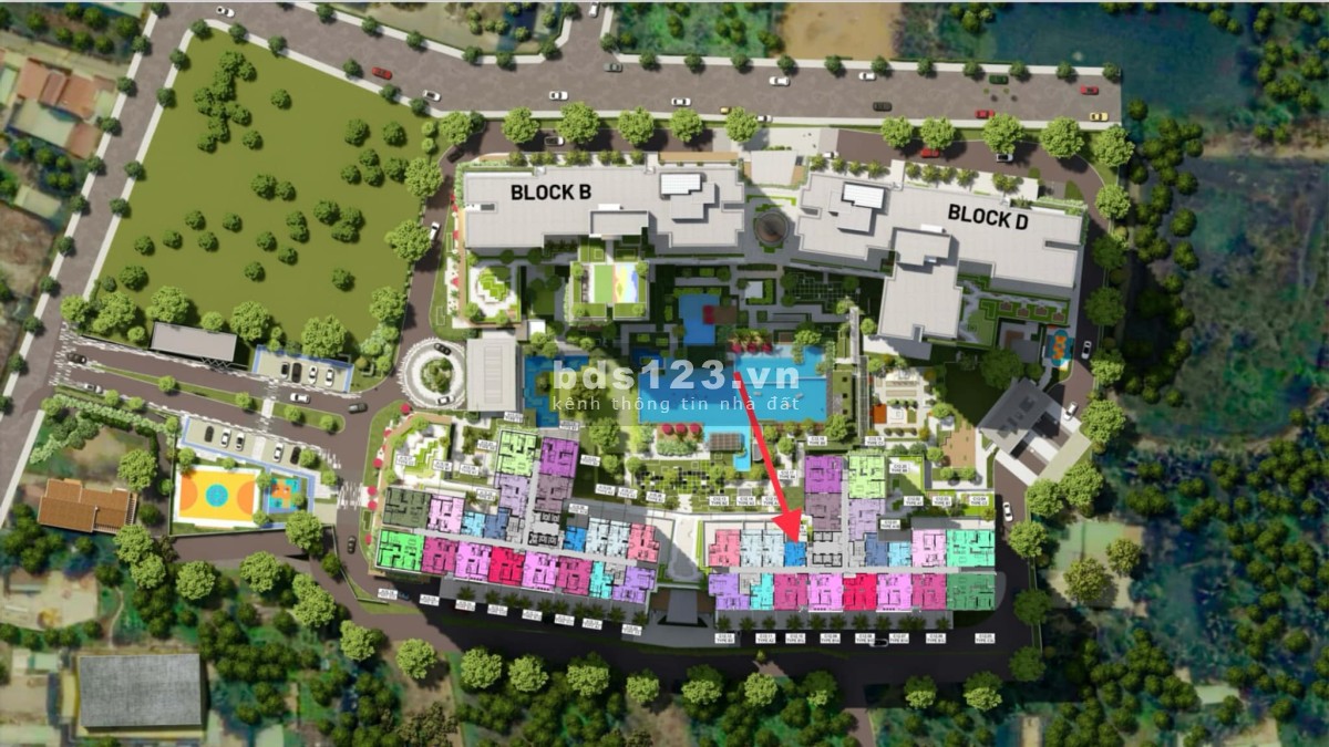 Bán căn hộ 1PN Elysian view hồ bơi vị trí tầng trung giá ưu đãi LH 0906633727