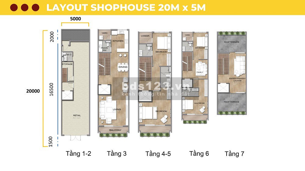 Cho thuê Shophouse cao cấp đường Trần Thị Lý, suất ưu đãi, chiết khấu đến 15%