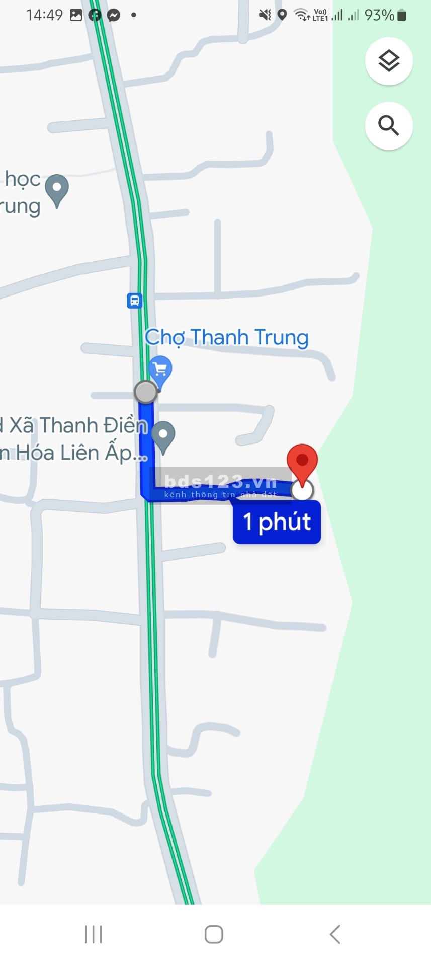 Ngay sát TT TP Tây Ninh. Cơ hội tốt cho nhà đầu tư. Lô đất thổ cư 306m2, Chỉ 1 tỷ!