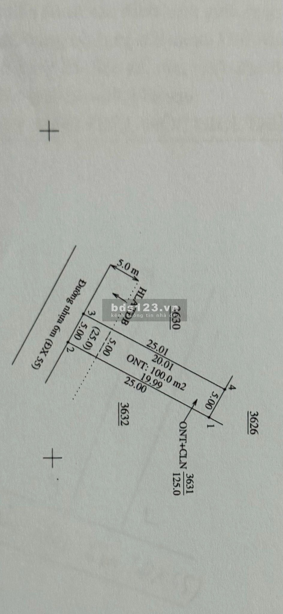 Bán đất Phú An giá rẻ diện tích 125m2 (5*25) thổ cư 100m, tiện ích