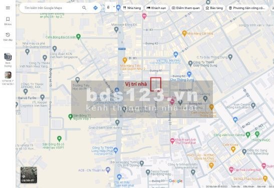 Bán dãy phòng trọ đường D2 gần khu công nghiệp An Phú, chợ Thông Dụng khoảng 200m