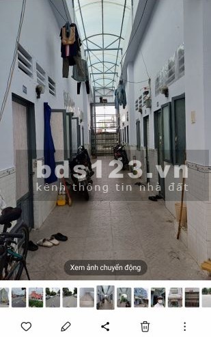 Bán gấp dãy trọ 322m2, 26 phòng, thổ cư 312m2 tại Đông Hòa Bình Dương giá chỉ 13.x tỷ