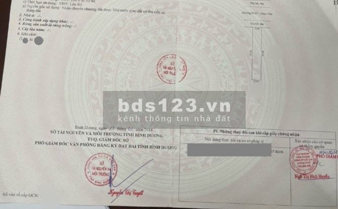 Bán dãy trọ 7.6 tỷ đồng cực rẻ nằm ngay mặt tiền Việt Sing, Thuận An, diện tích 300m2