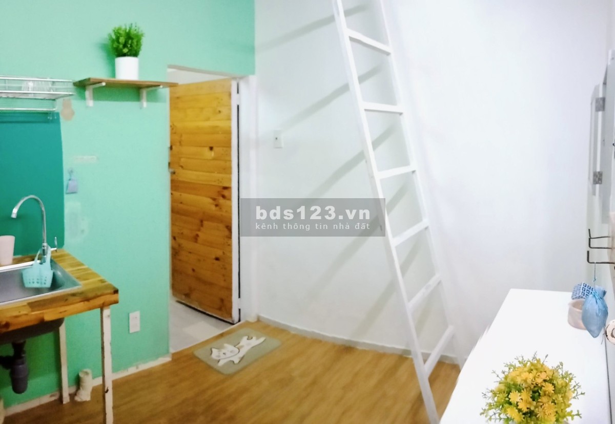 [Chu Văn An thông ra Nơ Trang Long] Phòng trọ máy lạnh, gác lửng, toilet riêng - 3.4 triệu.