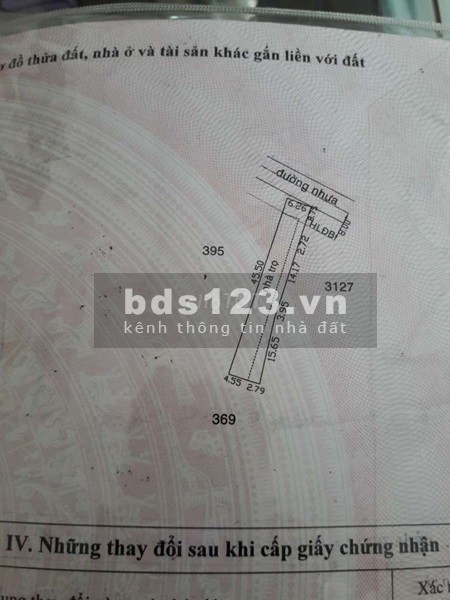 Cần bán dãy trọ 12 phòng và 1 kiot tại Dĩ An, tổng diện tích 288,3m2 giá 17,5 tỷ TL