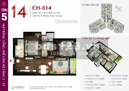 Căn duy nhất tại dự án Hoàng Huy Commerce giá chỉ còn 2.1 tỷ