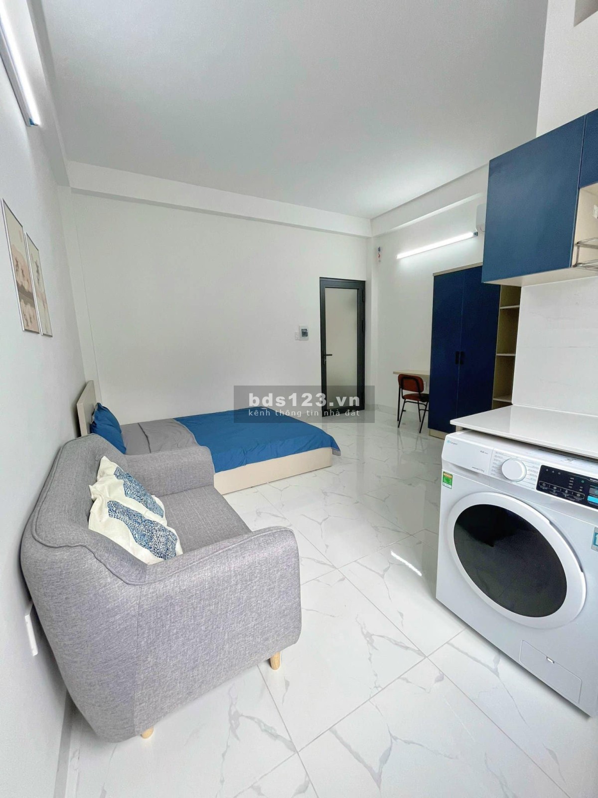 Cho thuê căn studio, full nội thất, giờ giấc tự do, ra vào an ninh tại 160 Đặng Thùy Trâm