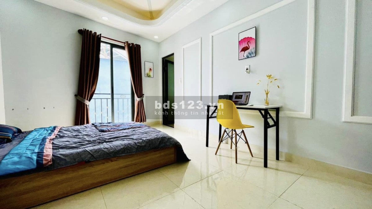 Cho thuê phòng trọ Bình Thạnh 25m2, bancol, cửa sổ lớn, full nội thất giá chỉ từ 4 triệu/tháng