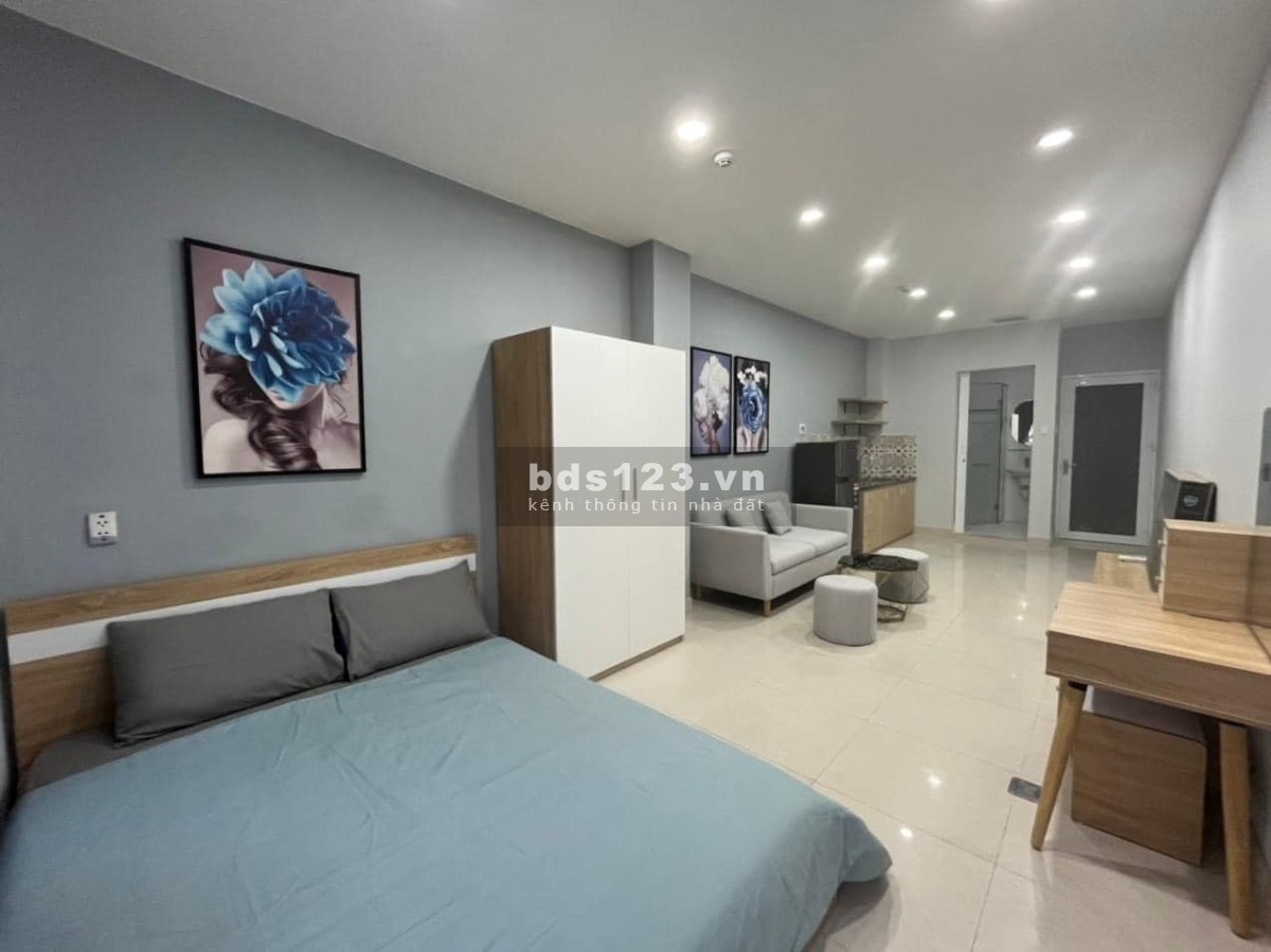 Cho thuê studio 30m2, full nội thất, an ninh cao, camera 24/7 gần ĐH Văn Lang CS3