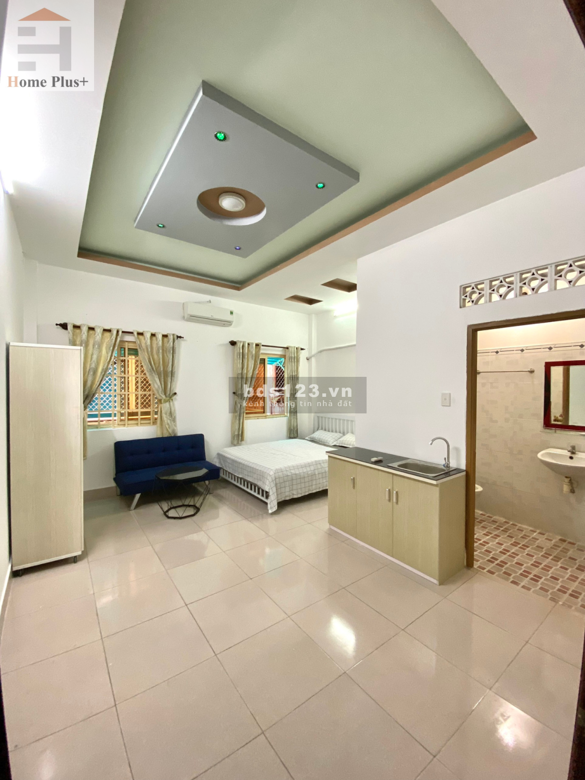 Phòng mới, sẵn nội thất. Sát bên siêu thị Emart vs Vincom Phan văn Trị
