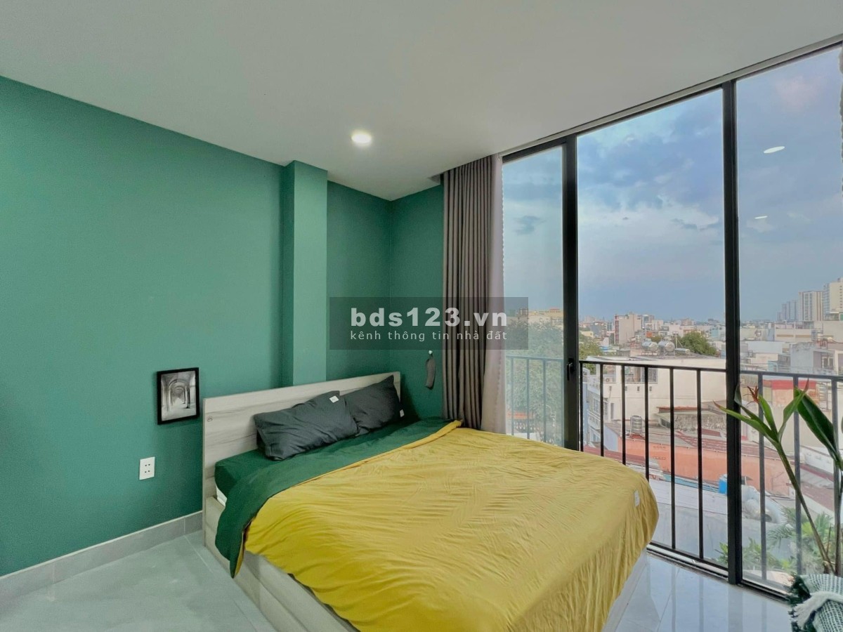 Cho thuê căn studio ban công rộng, view đẹp, cửa khóa vân tay tại Phan Văn Trị, LH 03563922xx