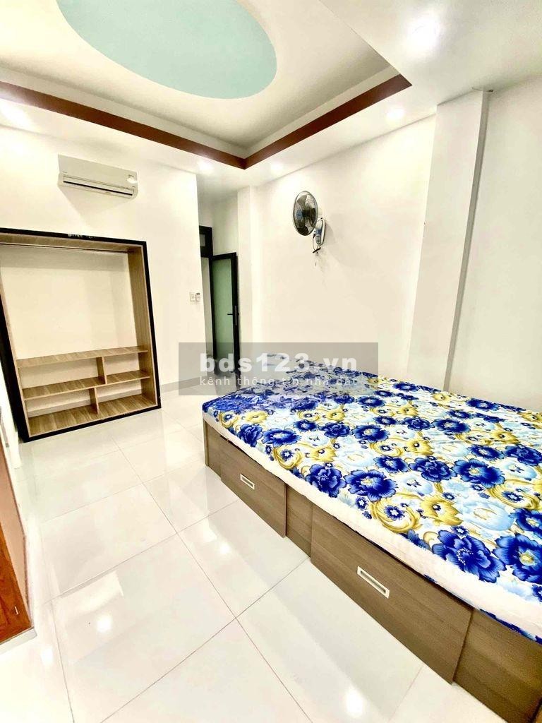 Cho thuê căn studio 26m2, full nội thất, giường to, không gian thoáng mát tại Bình Quới