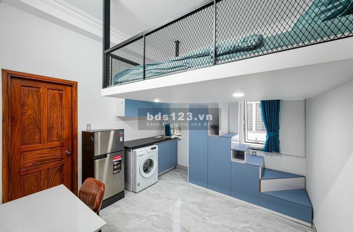 Cho thuê CHDV mới 100%, 30m2, ngay ĐH Văn Lang, full nội thất, giá chỉ 6 triệu/tháng