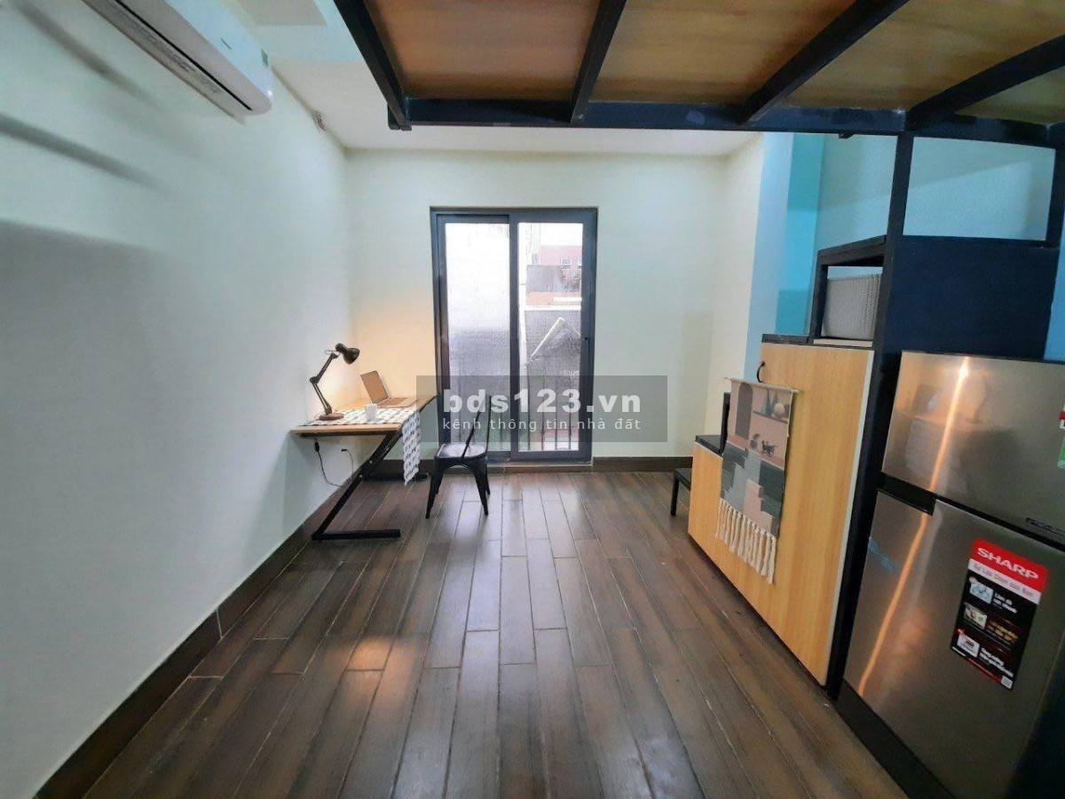 Cho thuê CHDV 30m2, full nội thất, có bảo vệ, khu dân cư an ninh tại UVK, Bình Thạnh