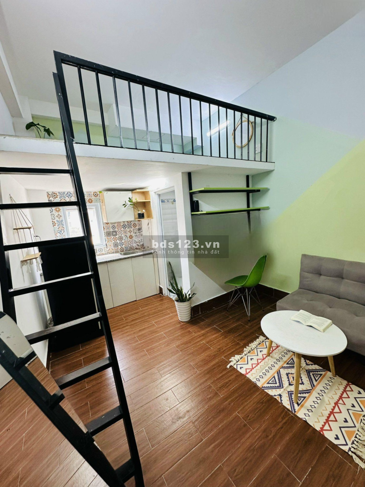Cho thuê CHDV 30m2, full nội thất, có bảo vệ, khu dân cư an ninh tại UVK, Bình Thạnh