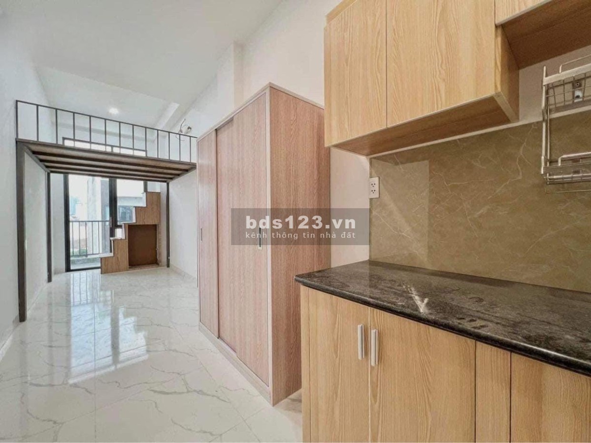 Cho thuê CHDV hẻm 47 Bùi Đình Túy, full nội thất, ban công thoáng, ưu đãi giảm ngay 1tr8