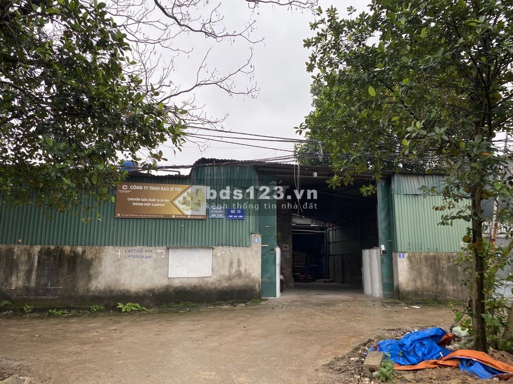 Chính chủ cho thuê kho xưởng tại Đại Linh, Trung Văn, 400m2.