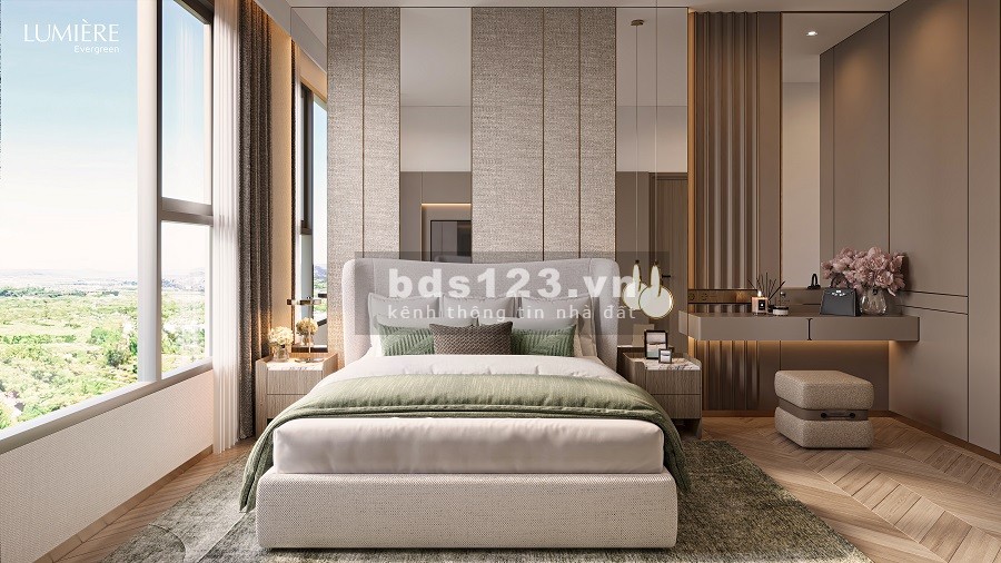 Bán căn hộ Lumiere Evergreen 2PN, ân hạn gốc lãi 3 năm, NH hỗ trợ vay 70% GTCH, giá chỉ 67 triệu/m2