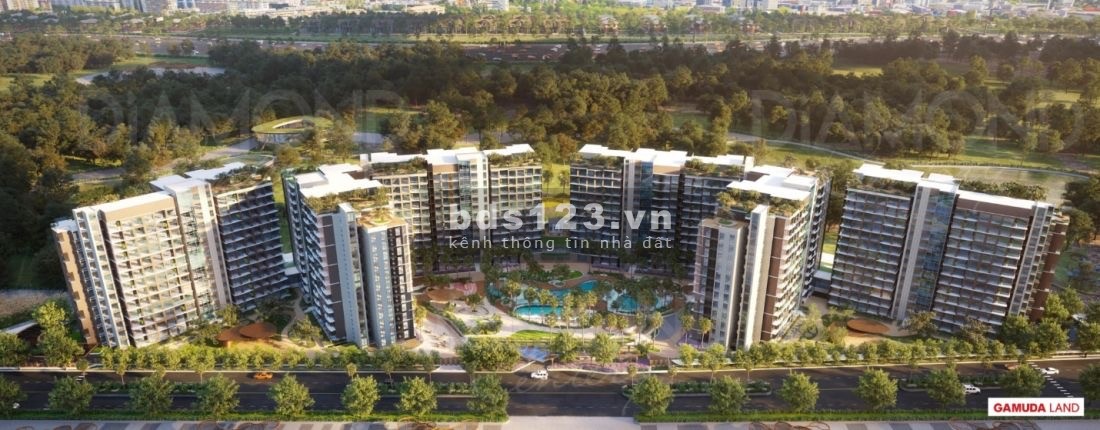 Penhouse Diamond Centery-Giá gốc CĐT TT 15 -20% nhận nhà, DT lớn nhất 290m2 - 4PN, có sân vườn riêng