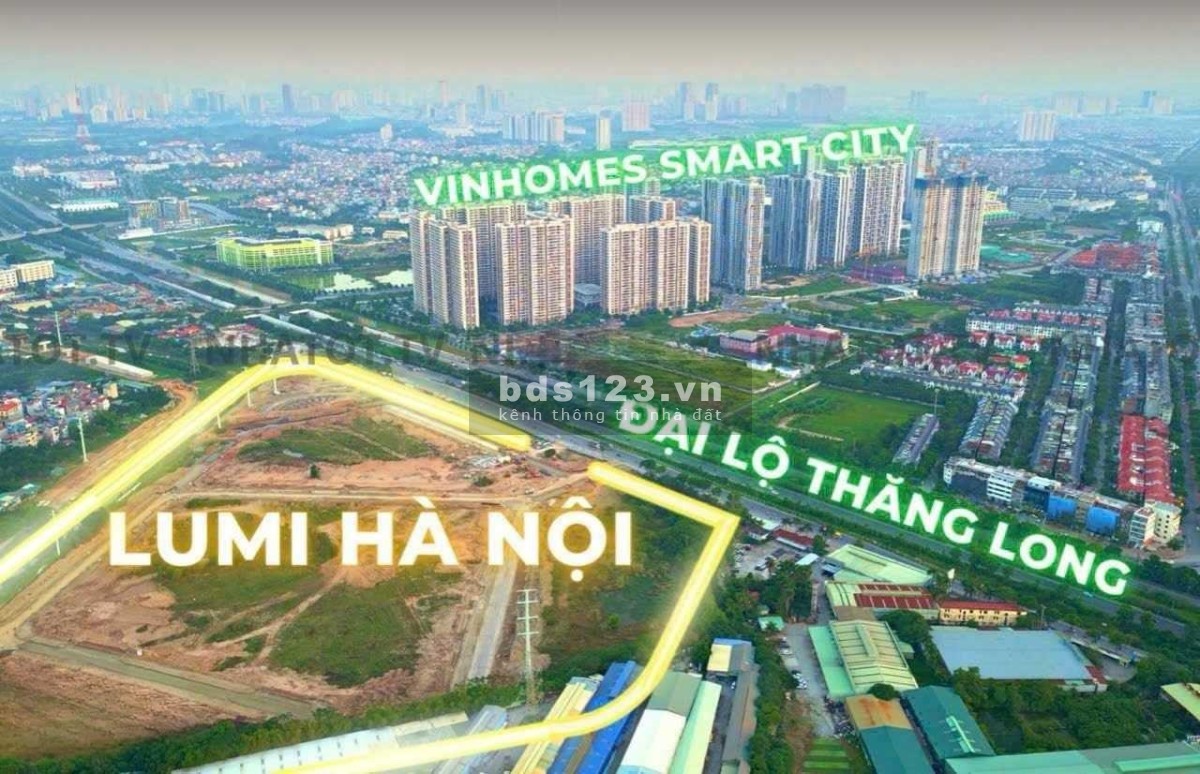Bán căn hộ Lumi Hanoi 2PN, 54m2, booking ngay tặng 100tr cho KH may mắn LH 09858923**