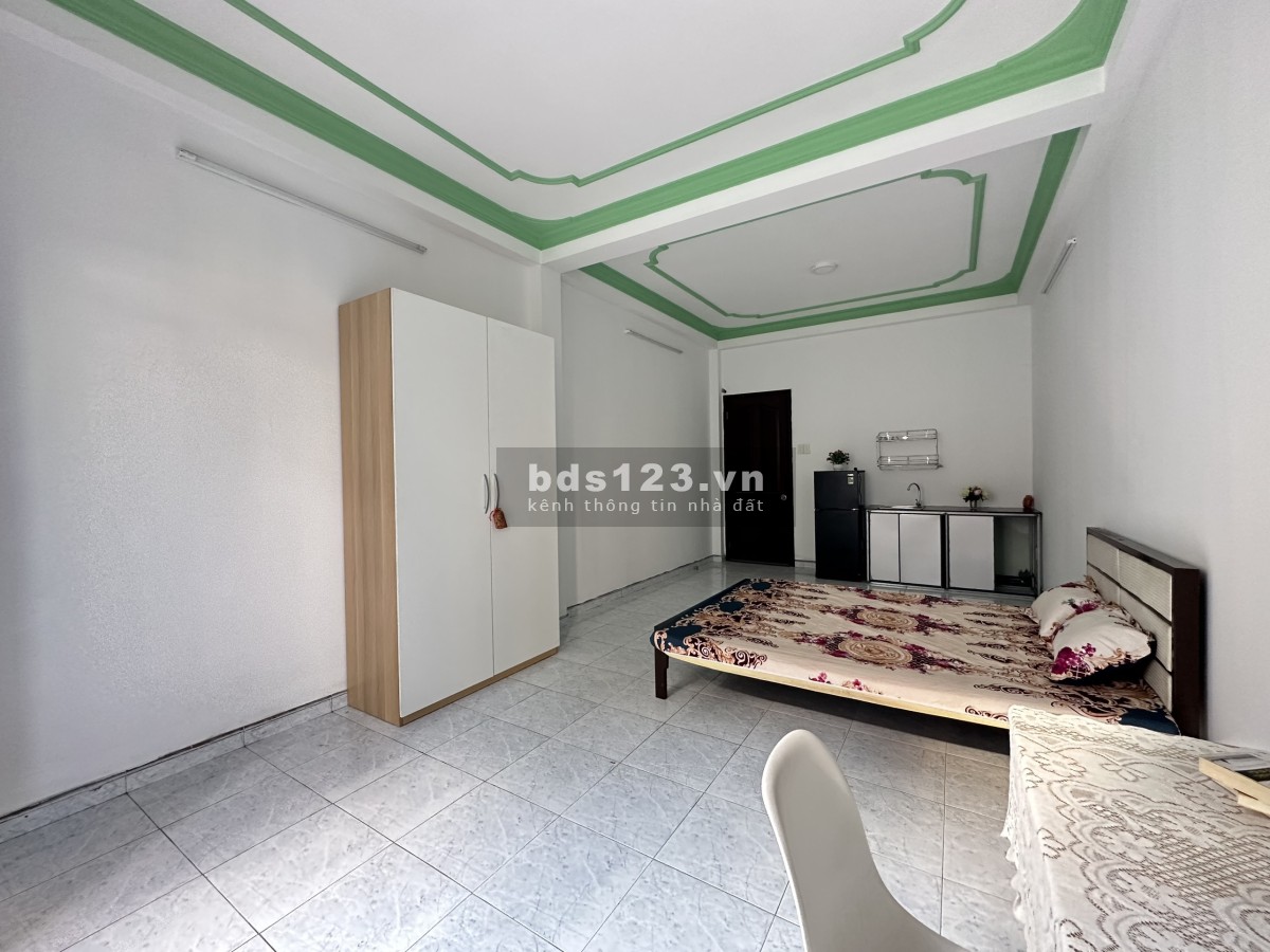Cho thuê căn hộ mini full nội thất tại Huỳnh Tấn Phát, Quận 7 DT siu rộng 40m2 có ban công