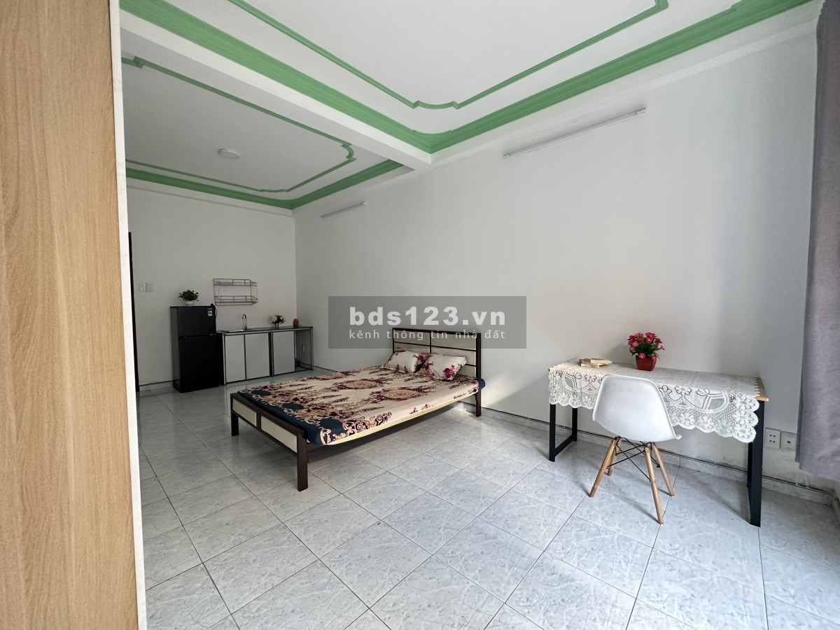 Cho thuê căn hộ mini full nội thất tại Huỳnh Tấn Phát, Quận 7 DT siu rộng 40m2 có ban công