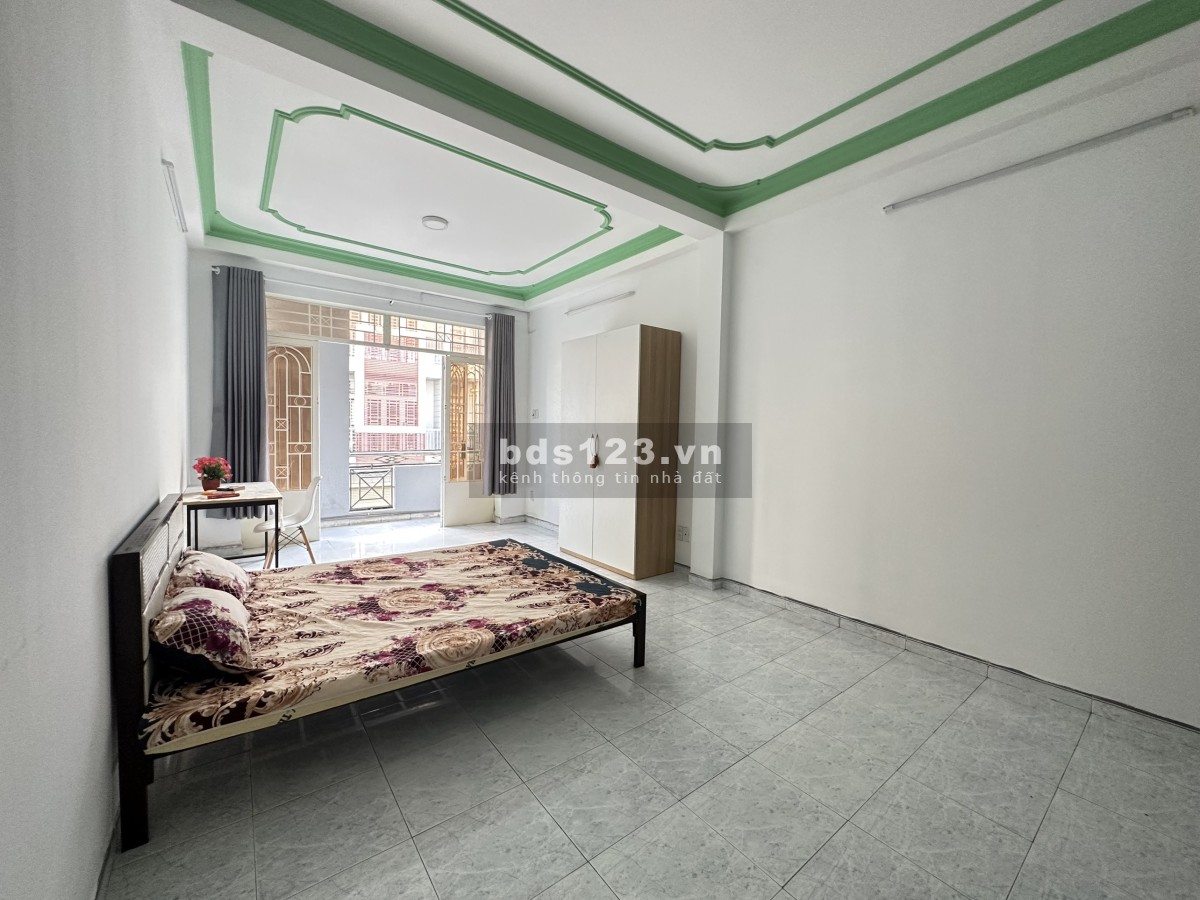 Cho thuê căn hộ mini full nội thất tại Huỳnh Tấn Phát, Quận 7 DT siu rộng 40m2 có ban công