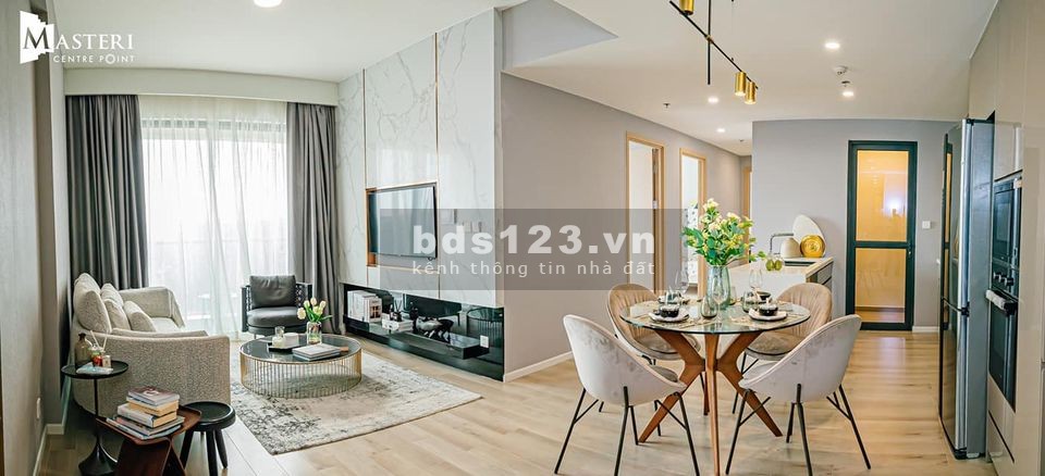 Bán căn hộ 2PN, DT 75m2, view nội khu, full nội thất tại Masteri Centre Point Quận 9