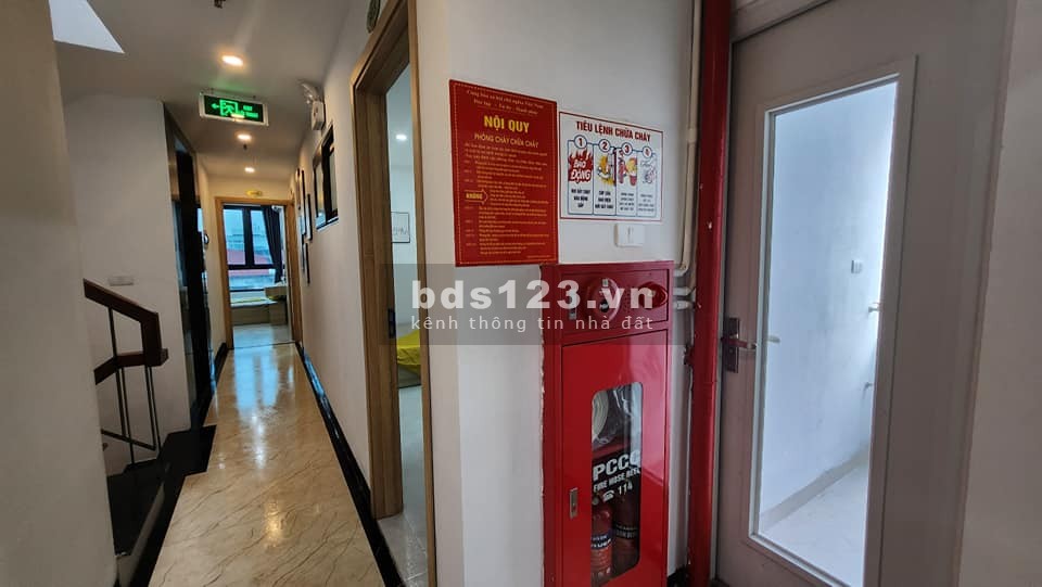Bán nhà trọ CHDV 90m2, MT 5.2m, cao 7 tầng, 28 căn hộ, full nội thất, giá bán 17.5 tỷ