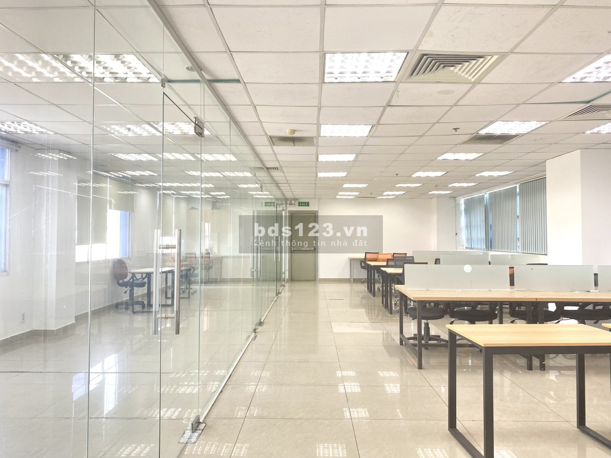 Cho thuê sàn VP 150m2 tại lầu 7 tòa nhà 104 Mai Thị Lựu Q1, giá chỉ 79 triệu bao điện lạnh