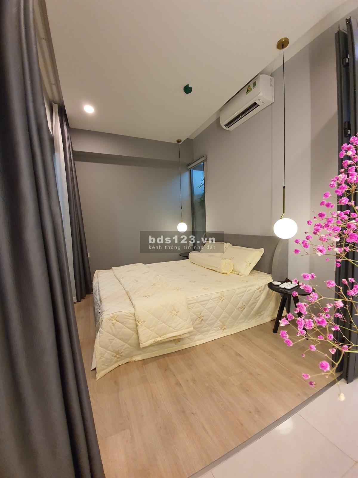 Emerald cho thuê căn hộ 1pn, 1wc nội thất cơ bán giá 10 triệu