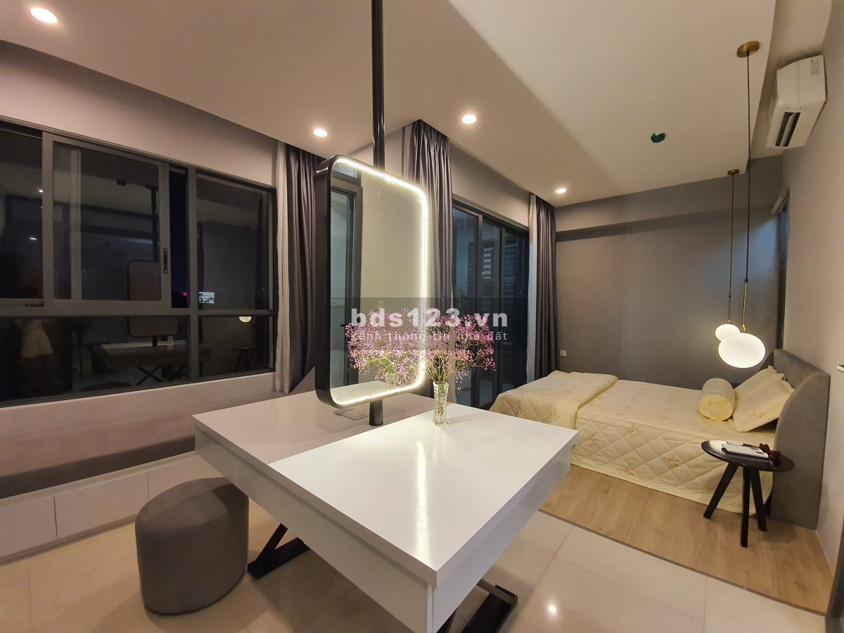 Emerald cho thuê căn hộ 1pn, 1wc nội thất cơ bán giá 10 triệu