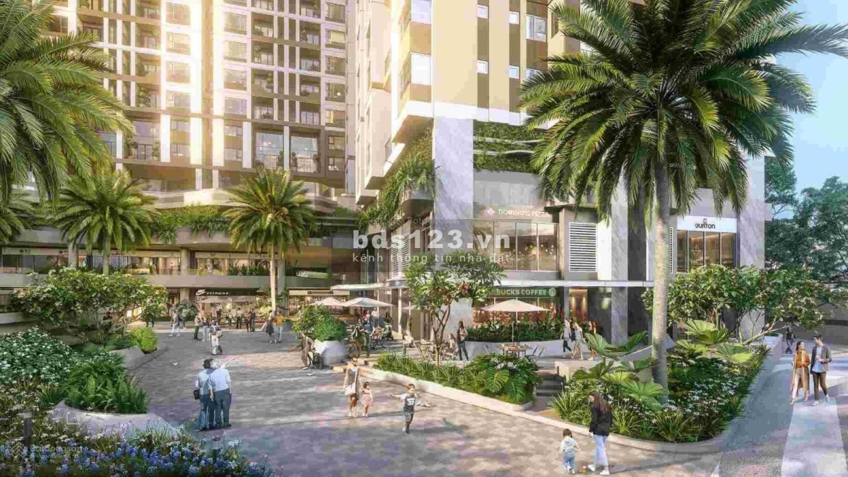 Căn hộ cao cấp A&T Sky Garden 3 mặt hướng thủy, view sông Sài Gòn, Sông LÁi Thiêu