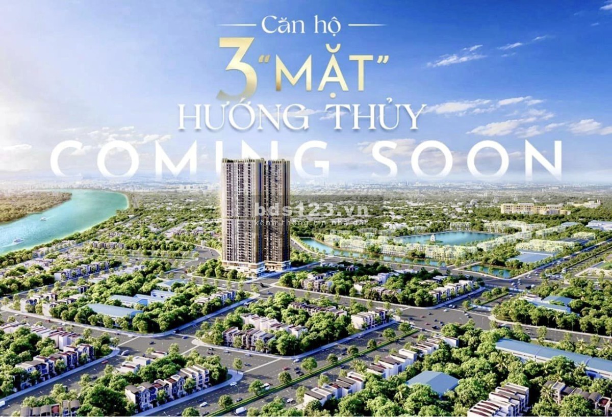 Căn hộ cao cấp A&T Sky Garden 3 mặt hướng thủy, view sông Sài Gòn, Sông LÁi Thiêu