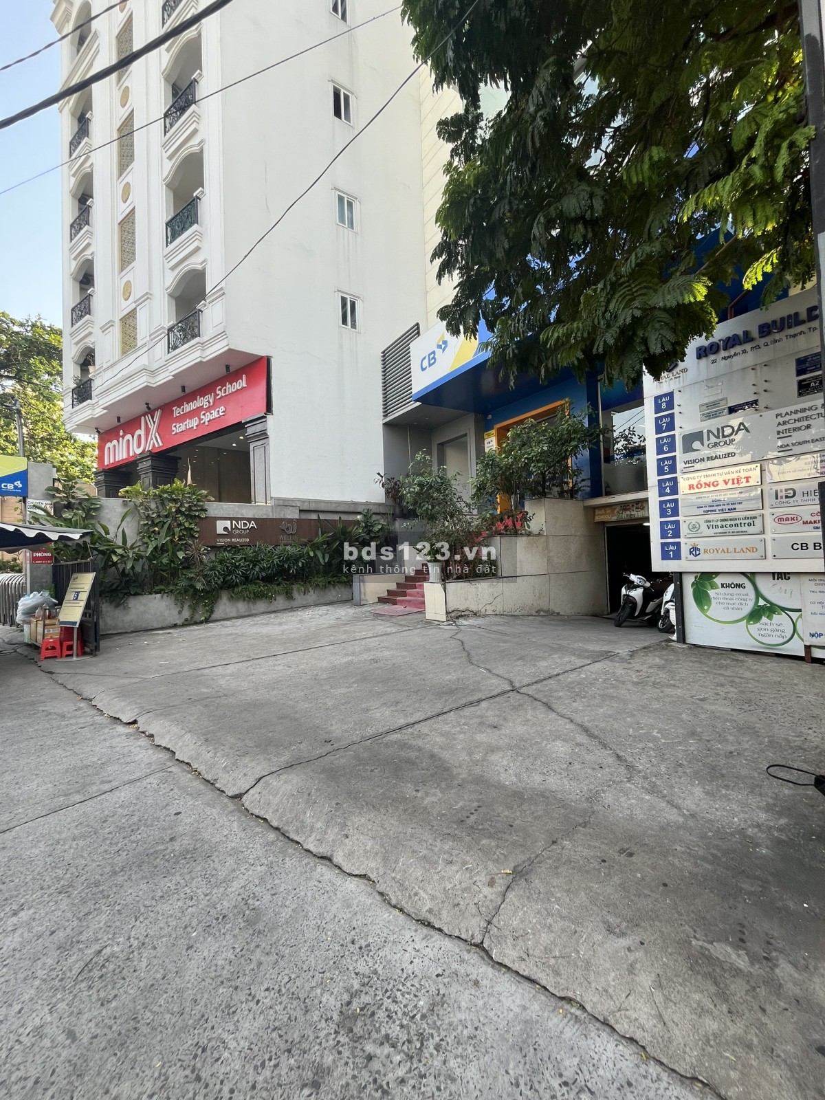 Cho thuê sàn VP 155m2 mặt tiền Nguyễn Xí (2 chiều) Q.Bình Thạnh. Giá mềm chỉ 35 triệu