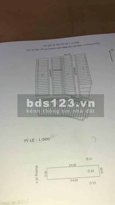 Bán nhà trọ 120m2 tại khu tái định cư Sóng Thần, ngang 5m, 7 phòng, 1 kiot, giá 4.8 tỷ