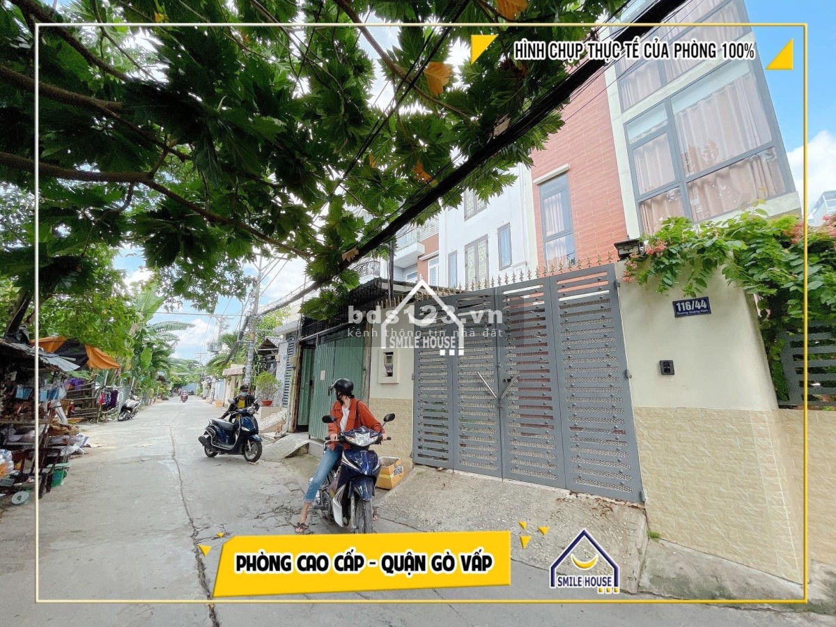 Cho thuê phòng có cửa sổ bancon đẹp 116/46 Dương Quảng Hàm p5 Gò Vấp