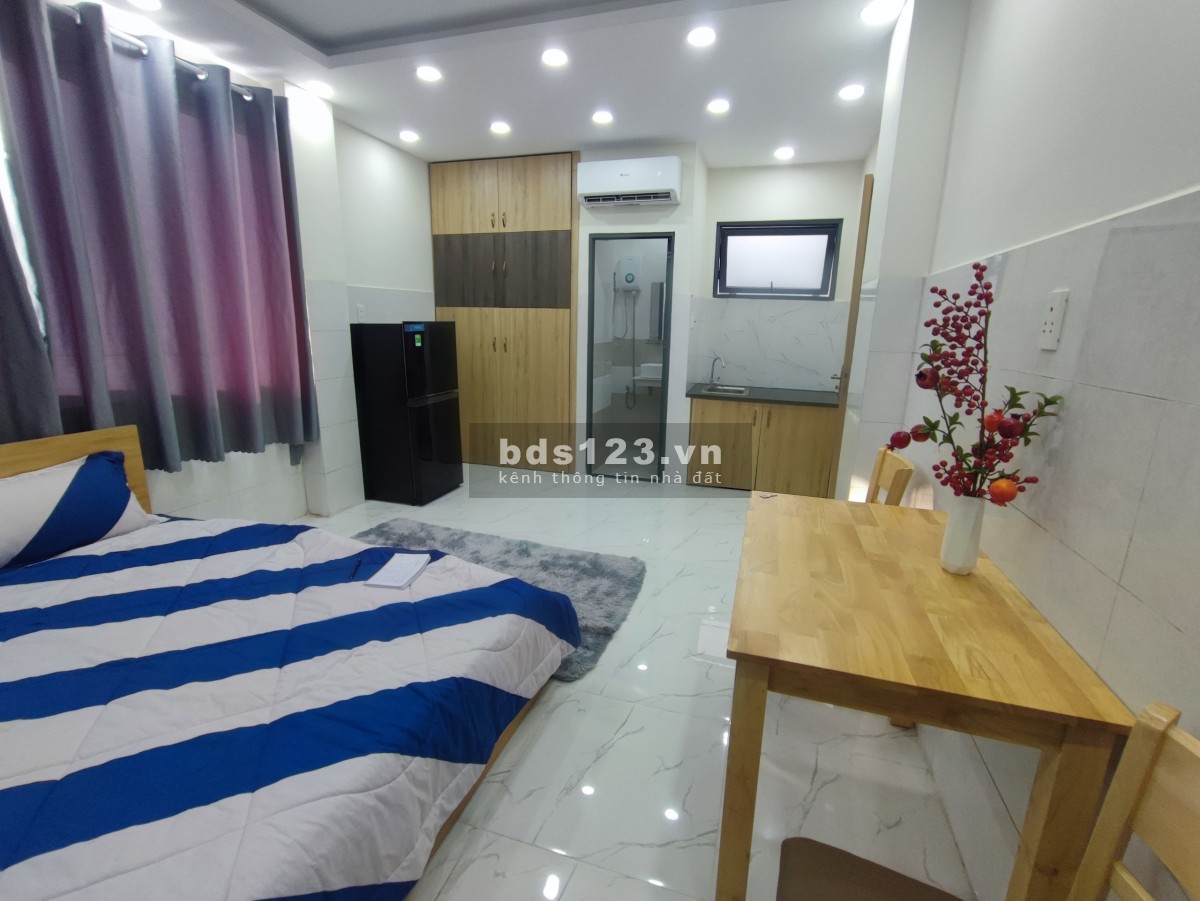 Cho thuê Căn hộ dịch vụ 30m2 Full nội thất ở Gò Vấp