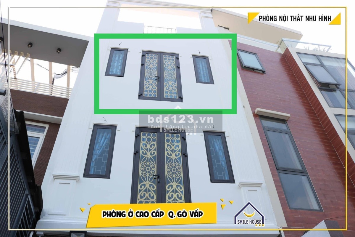 Cho thuê phòng có cửa sổ bancon đẹp 116/46 Dương Quảng Hàm p5 Gò Vấp