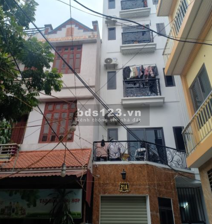 Bán tòa CHDV 12 phòng tại Triều Khúc Hà Nội, 60m2, nở hậu.