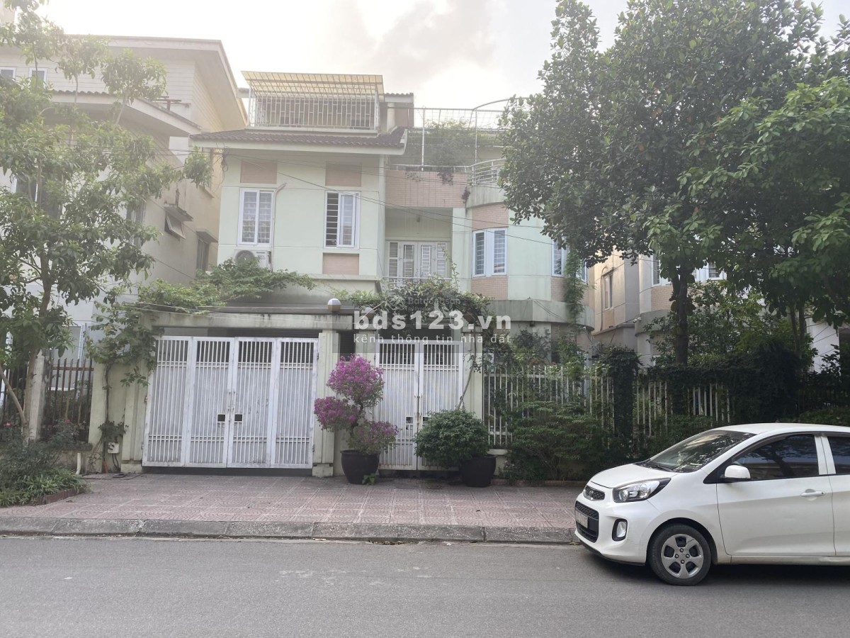 chỉ 06tr cho thuê Biệt thự đơn lập 204m2 xây thô hoàn thiện mặt ngoài 03 tầng tại KĐT Tân Tây ĐÔ