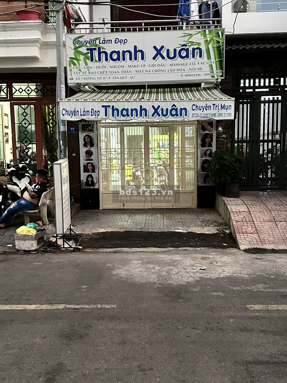 Nhà mặt tiền đường số rộng 14m - DT 3.5x17.7m, P. Tân Quy, Quận 7 - 62m2 : Giá 9.3 tỷ Có TL