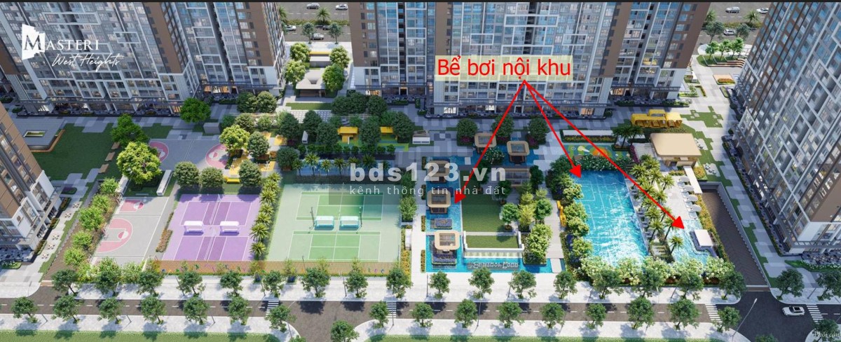 Bán căn góc TK 3PN 71m2 tòa B - Khu Masteri - View 2 bể bơi - Đóng 30% về ở ngay 1 năm sau đóng tiếp