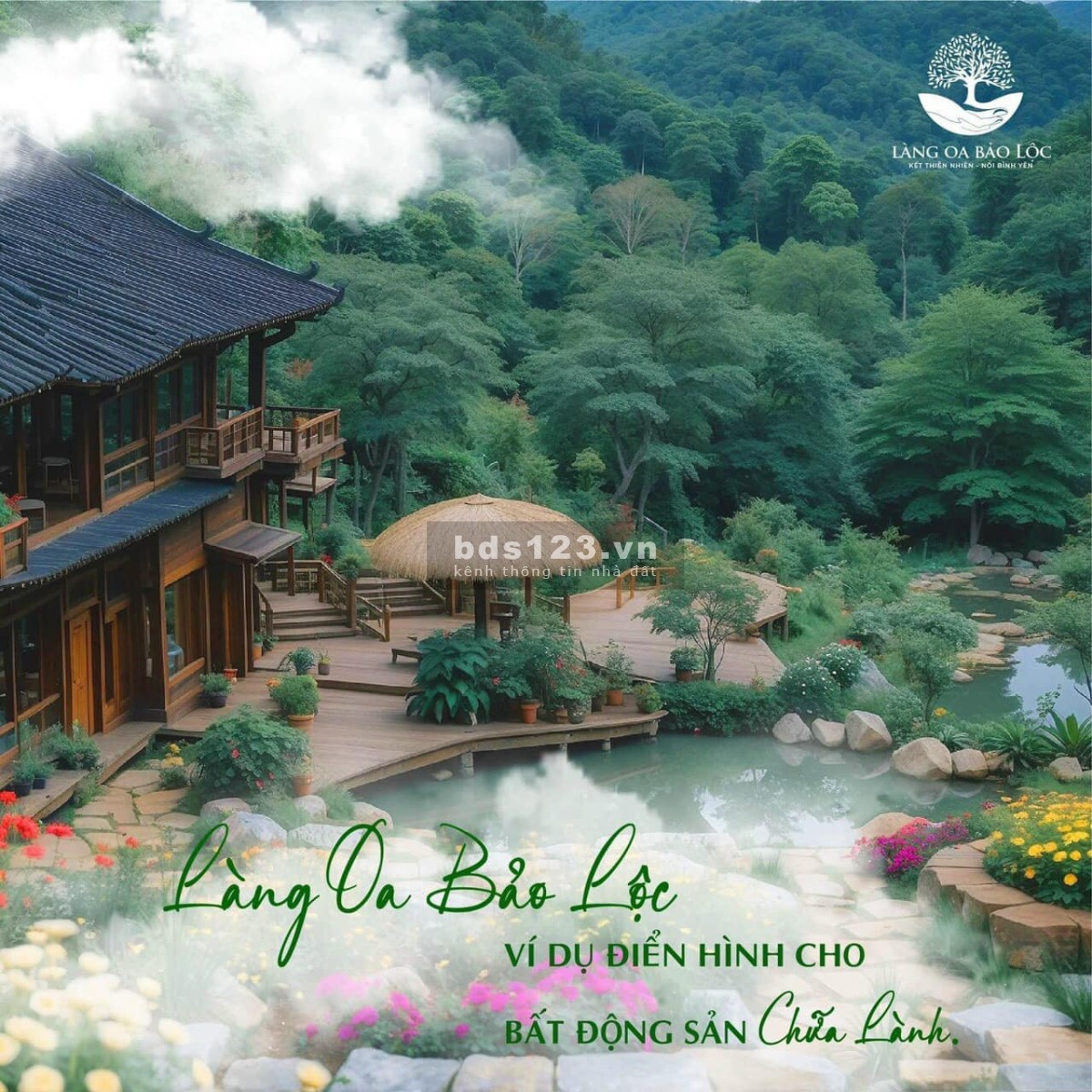 Làng Oa Bảo Lộc - Rao đúng giá - thu đúng tiền. Đất nền Bảo Lộc chỉ 1tr5/m2