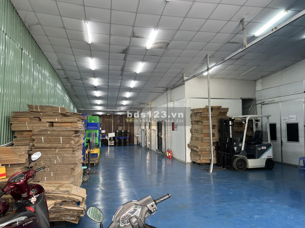 Cho thuê kho 1000m2 có kho lạnh, kho mát Mai Chí Thọ, Phường An…
