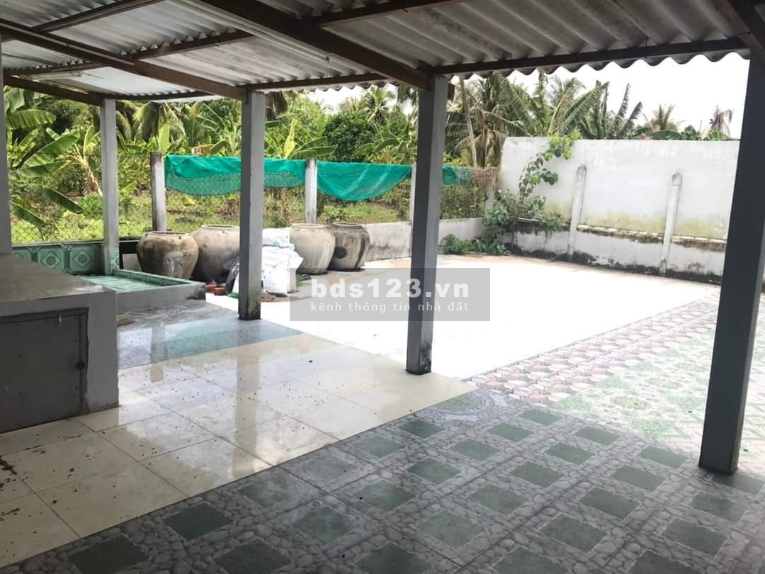 Bán nhà tại Gò Công Đông Tiền Giang, DT 9x43,5 nhà cấp 4 có 3PN 1,6 tỷ TL, Sổ hồng hoàn công