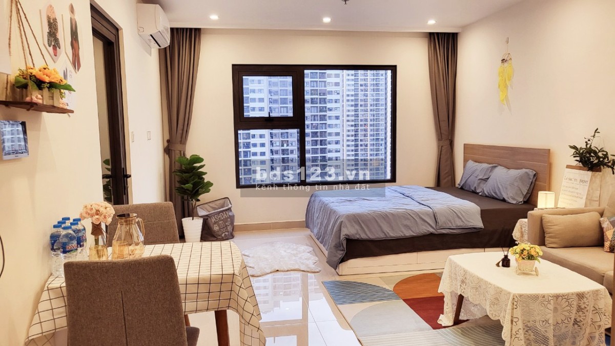 Bán gấp Studio full nội thất đẹp nhất S2 - Vinhome Smart City, giá chỉ 1,76 tỷ bao phí