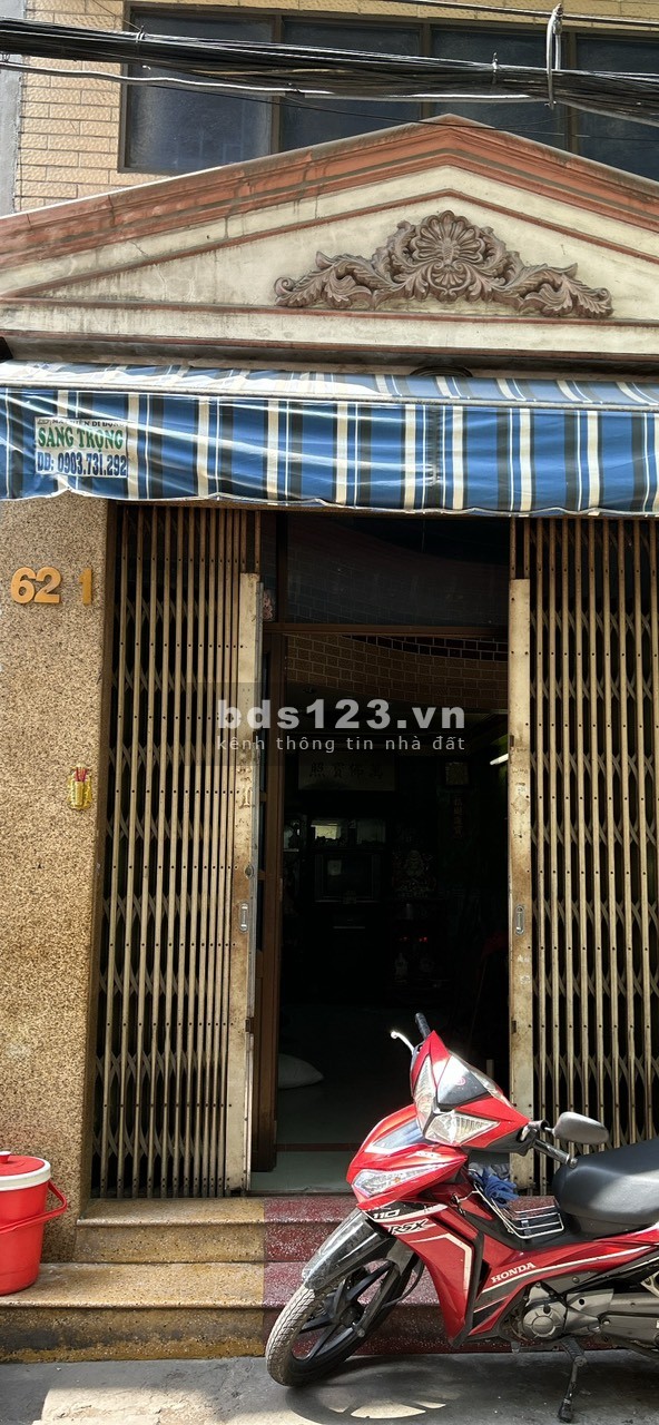 Cho thuê nhà 1 lửng 2 lầu 1 st hẻm 62 Xóm Đất, phường 8, quận 11 vào ở ngay