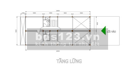 Cho thuê văn phòng cặp nhà 5 tầng, mặt tiền trung tâm quận 8, diện tích sử 750