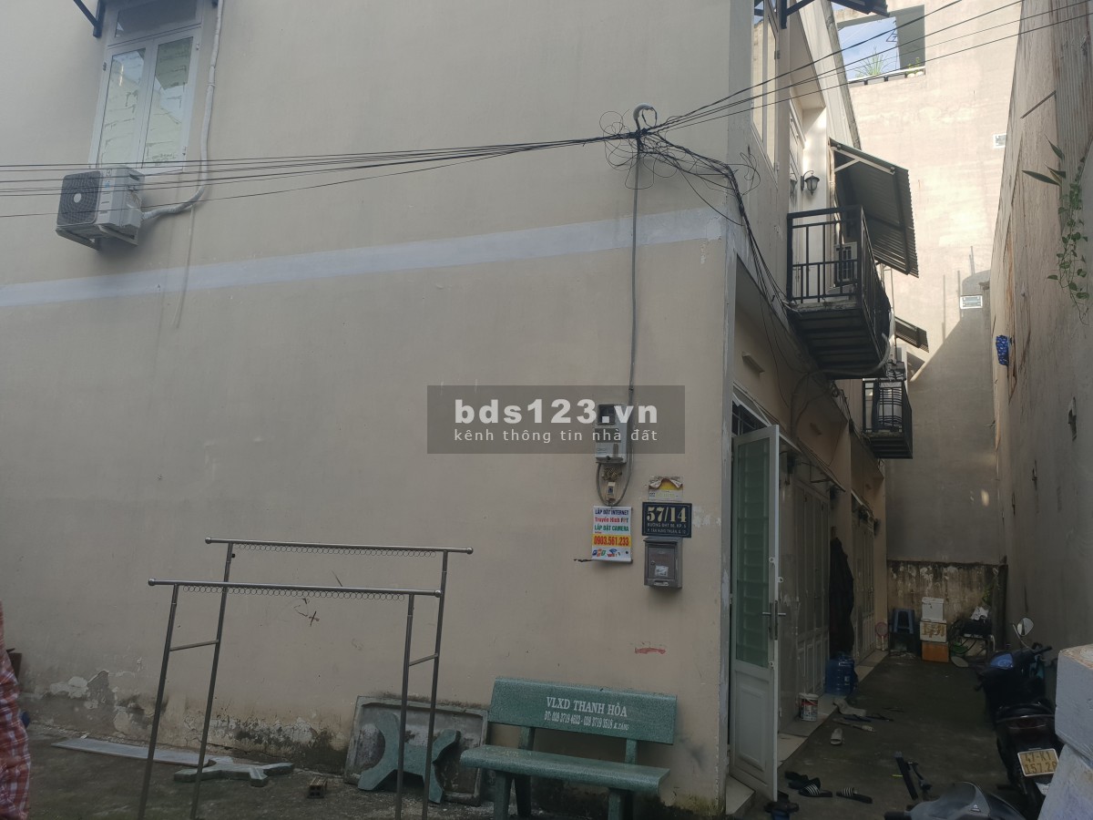 Chính chủ Cho thuê nhà nguyên căn Q12, 62m2, một lầu, Gần cầu Tham Lương và đường Song Hành